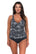 Sunsets Women's Swimwear Escape Fanfare Seagrass Texture Emerson Tankini Bikini Top