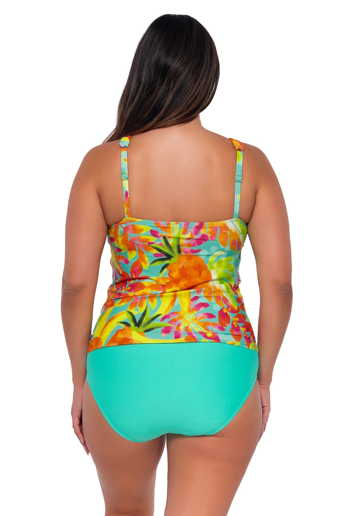 Sunsets Women's Swimwear Escape Lush Luau Emerson Tankini Bikini Top