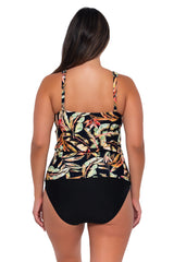 Sunsets Women's Swimwear Escape Retro Retreat Emerson Tankini Bikini Top