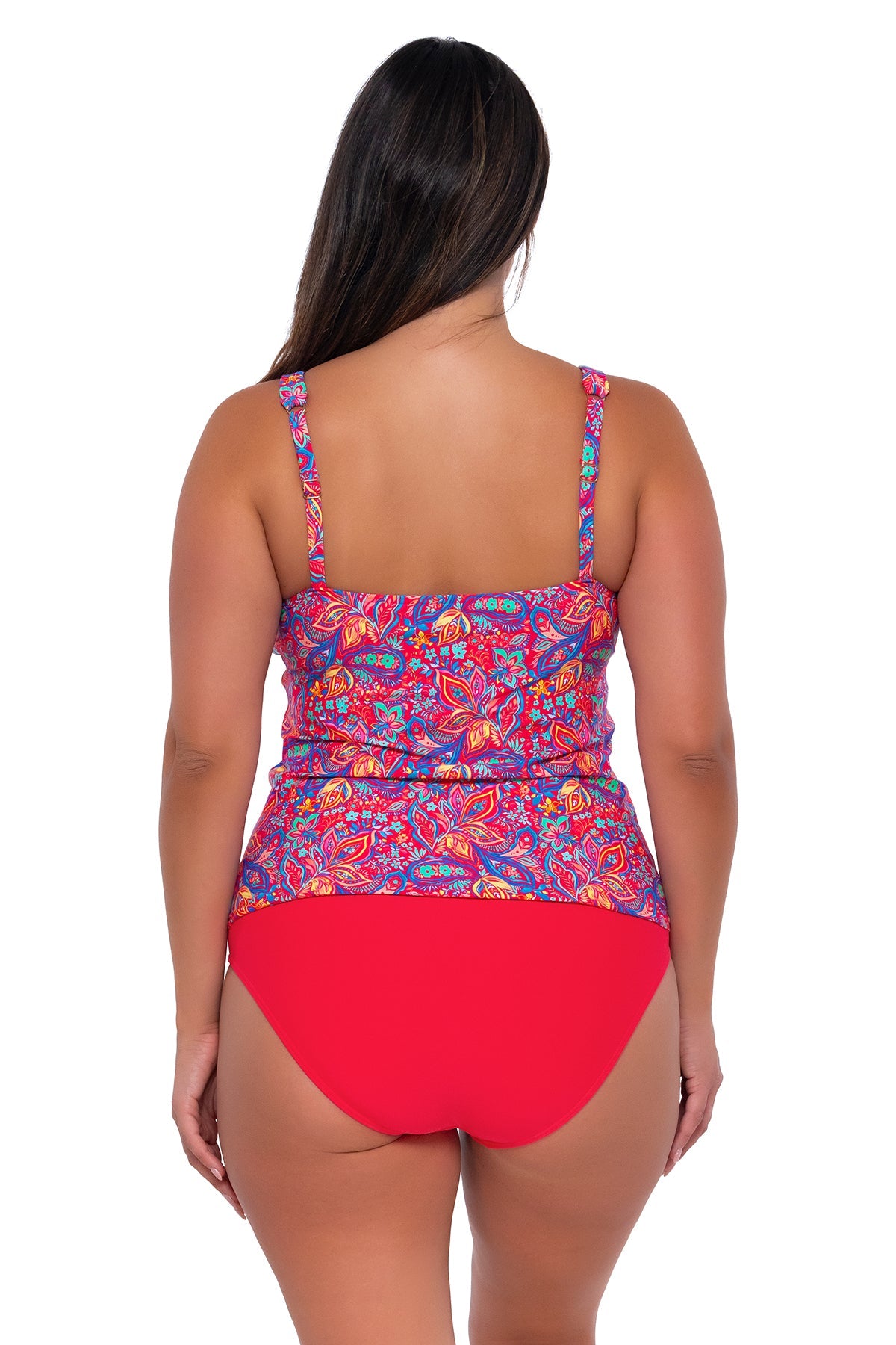 Sunsets Women's Swimwear Escape Rue Paisley Emerson Tankini Bikini Top