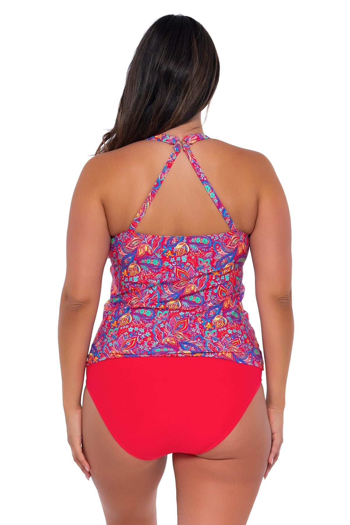 Sunsets Women's Swimwear Escape Rue Paisley Emerson Tankini Bikini Top