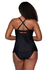 Sunsets Escape Black Tori Tankini