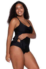 Sunsets Escape Black Tori Tankini