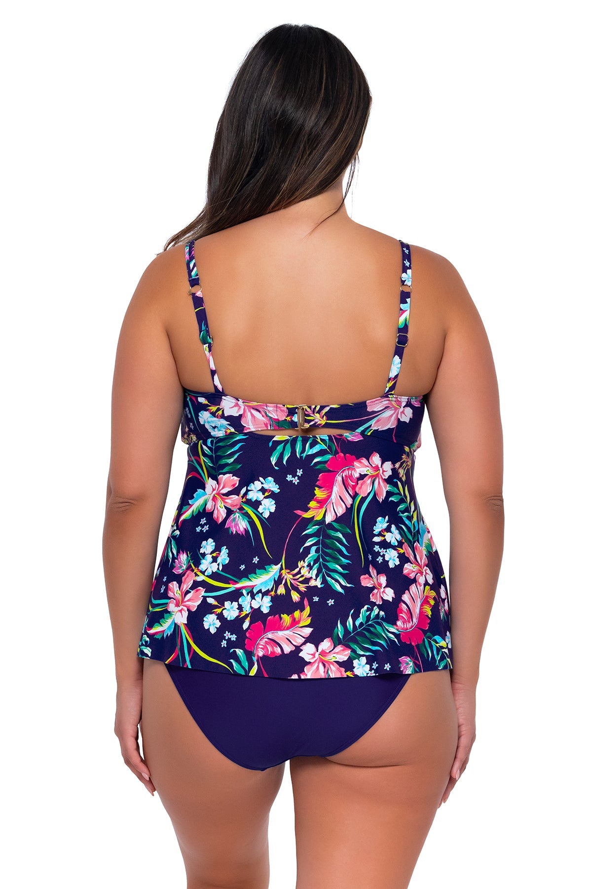 Sunsets Women's Swimwear Escape Island Getaway Tori Tankini Bikini Top
