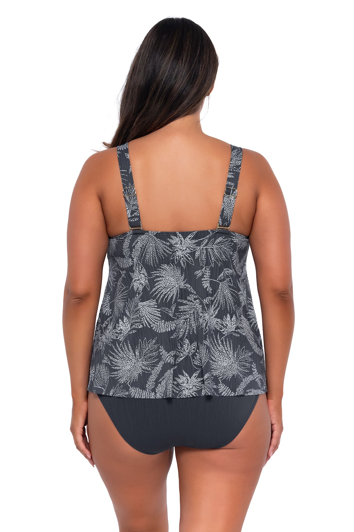 Sunsets Escape Fanfare Seagrass Texture Sadie Tankini Top