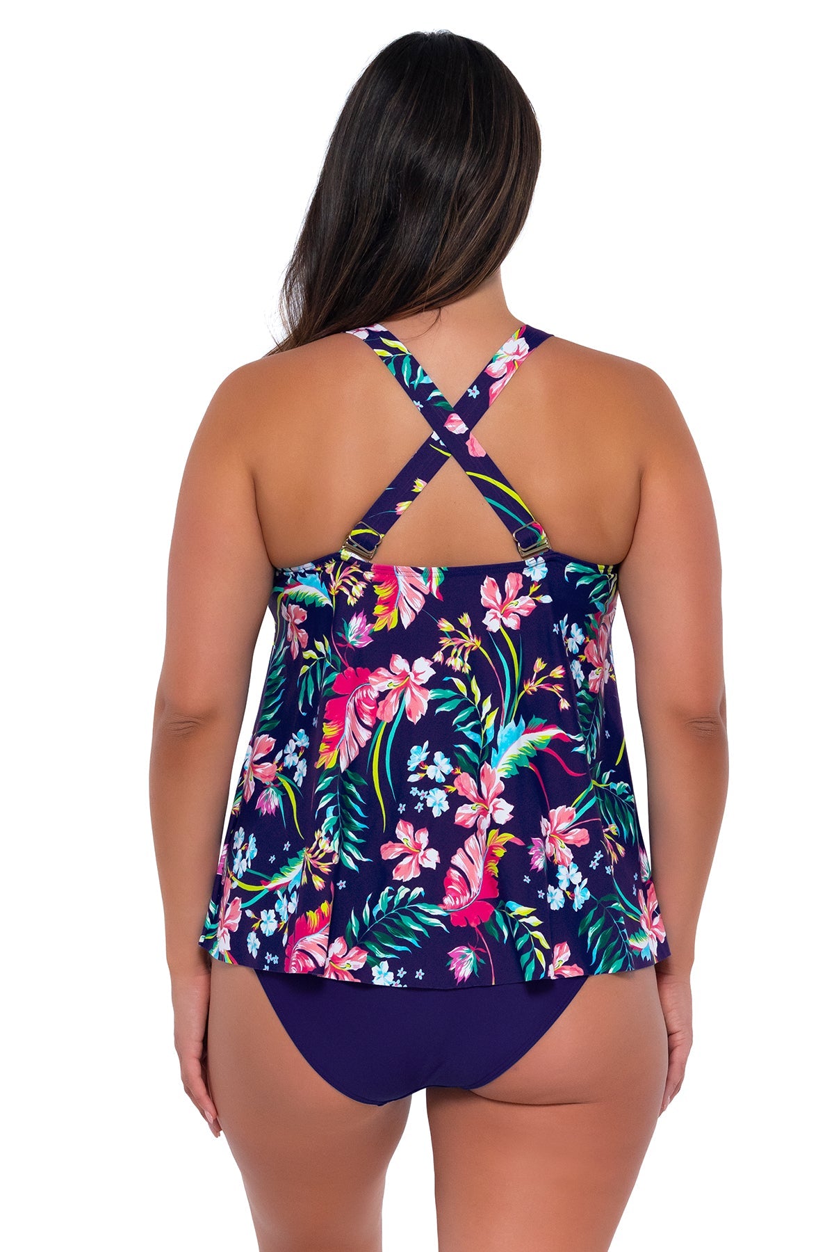 Sunsets Women's Swimwear Escape Island Getaway Sadie Tankini Bikini Top