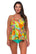 Sunsets Women's Swimwear Escape Lush Luau Sadie Tankini Bikini Top