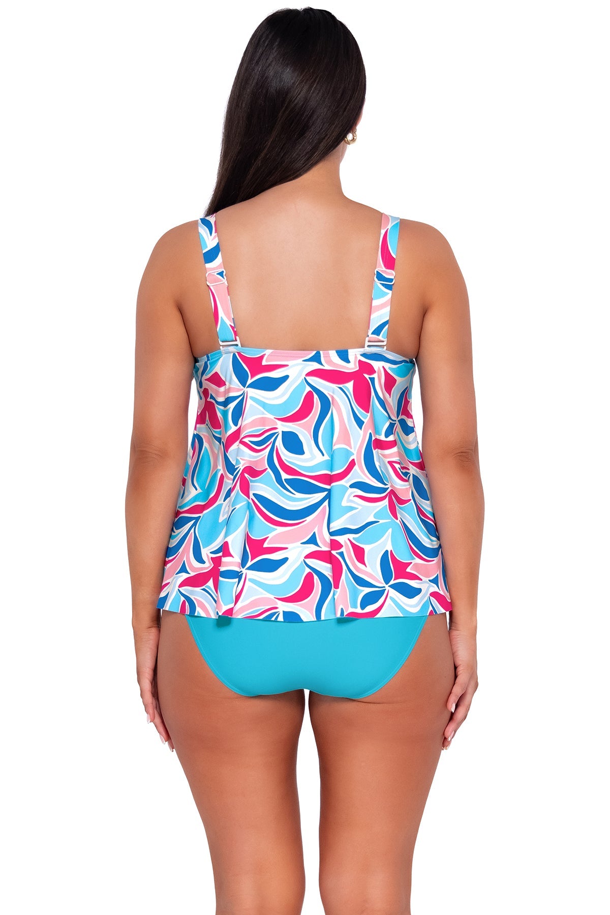 Sunsets Women's Swimwear Escape Making Waves Sadie Tankini Bikini Top