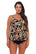 Sunsets Women's Swimwear Escape Retro Retreat Sadie Tankini Bikini Top