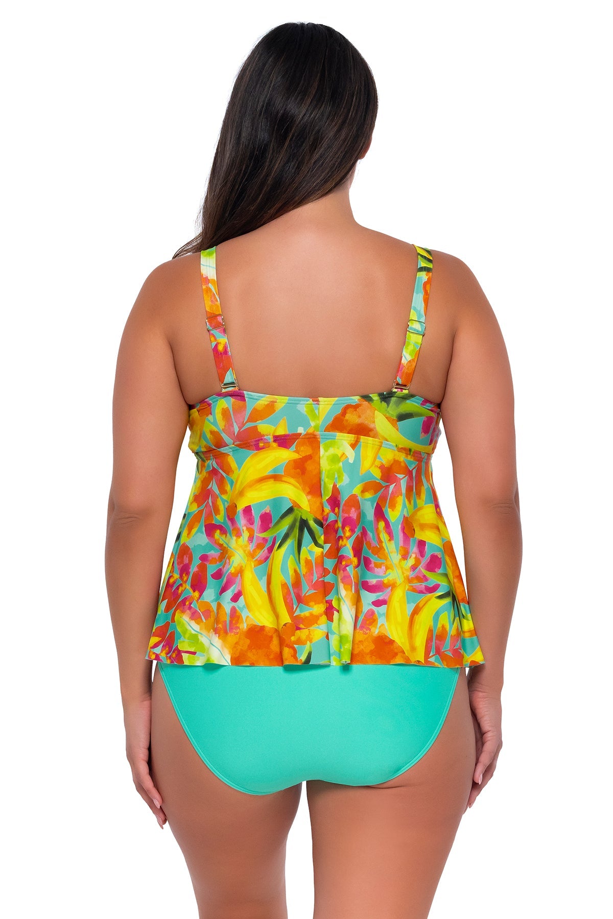 Sunsets Escape Lush Luau Marin Tankini Top