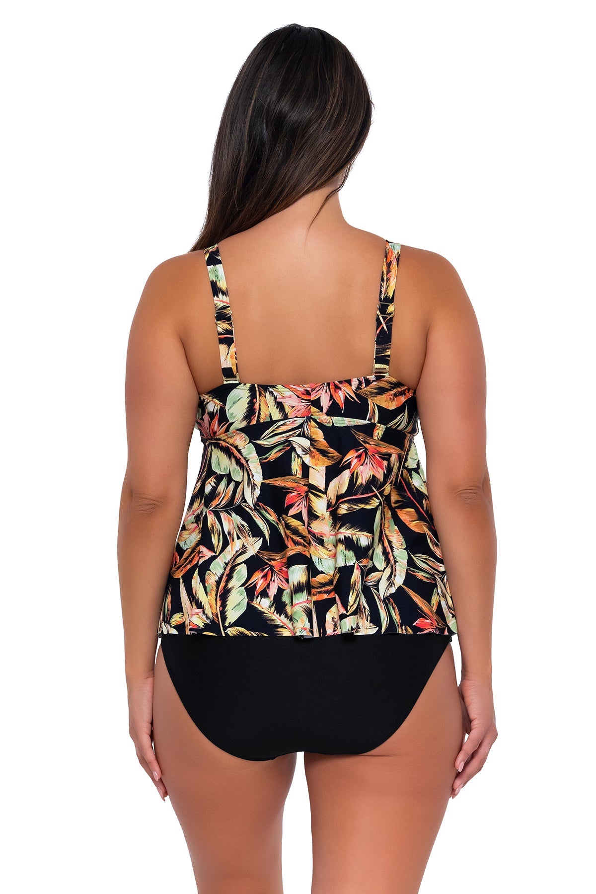 Sunsets Women's Swimwear Escape Retro Retreat Marin Tankini Bikini Top