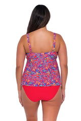 Sunsets Women's Swimwear Escape Rue Paisley Marin Tankini Bikini Top