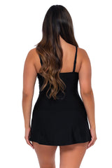 Sunsets Escape Black Sienna Swim Dress