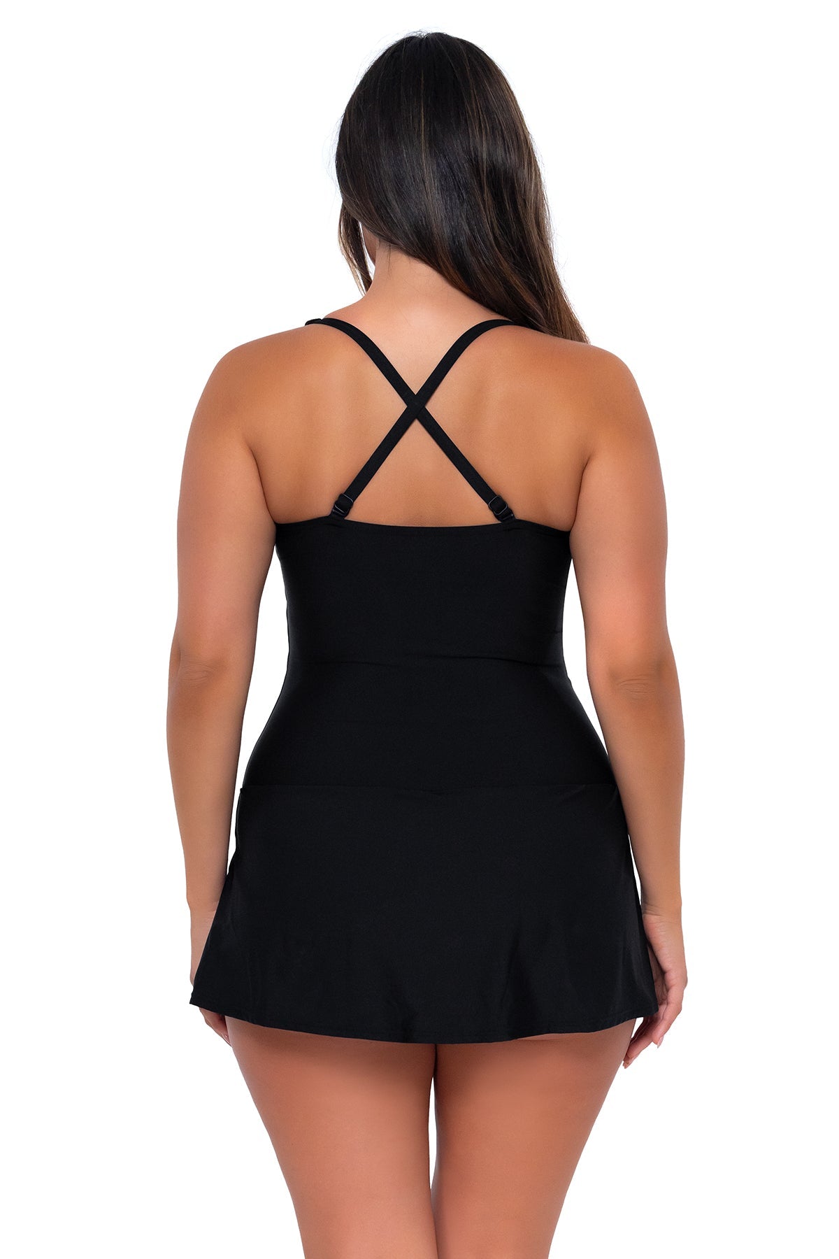 Sunsets Escape Black Sienna Swim Dress