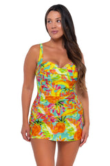 Sunsets Escape Lush Luau Sienna Swim Dress