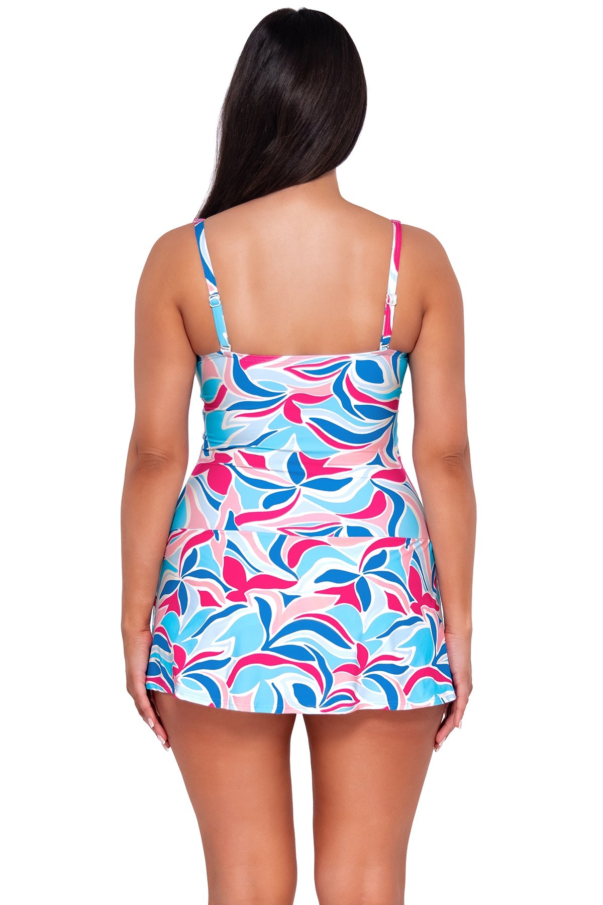 Sunsets Women's Swimwear Escape Making Waves Sienna Swim Dress One Piece Swimsuit