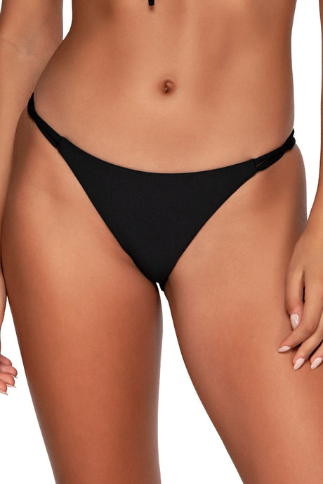 Front view of Swim Systems Black Leah Bottom