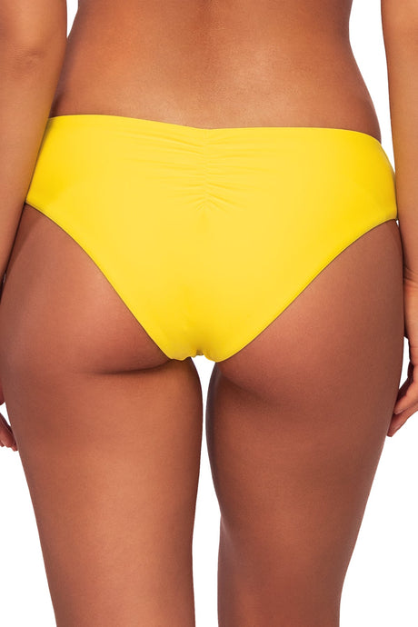 Back view of Swim Systems Daffodil Hazel Hipster Bottom