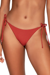 Front view of Swim Systems Cayenne McKenna Tie Side Bottom