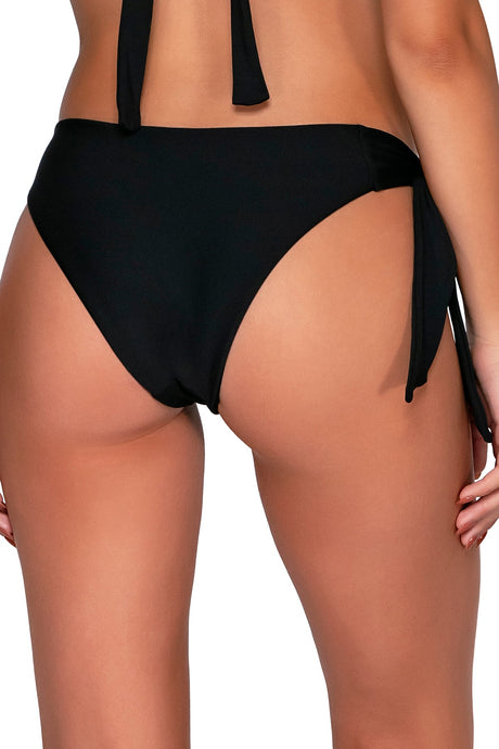 Back view of Swim Systems Black Chelsea Bottom