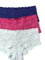 Holiday 3 Pack Signature Lace Boyshort