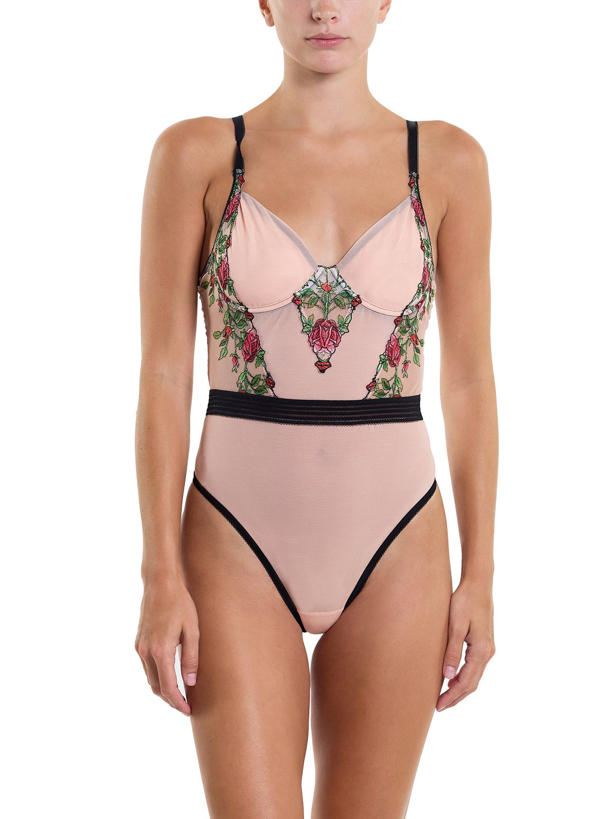 Kiss From A Rose Underwire Bodysuit