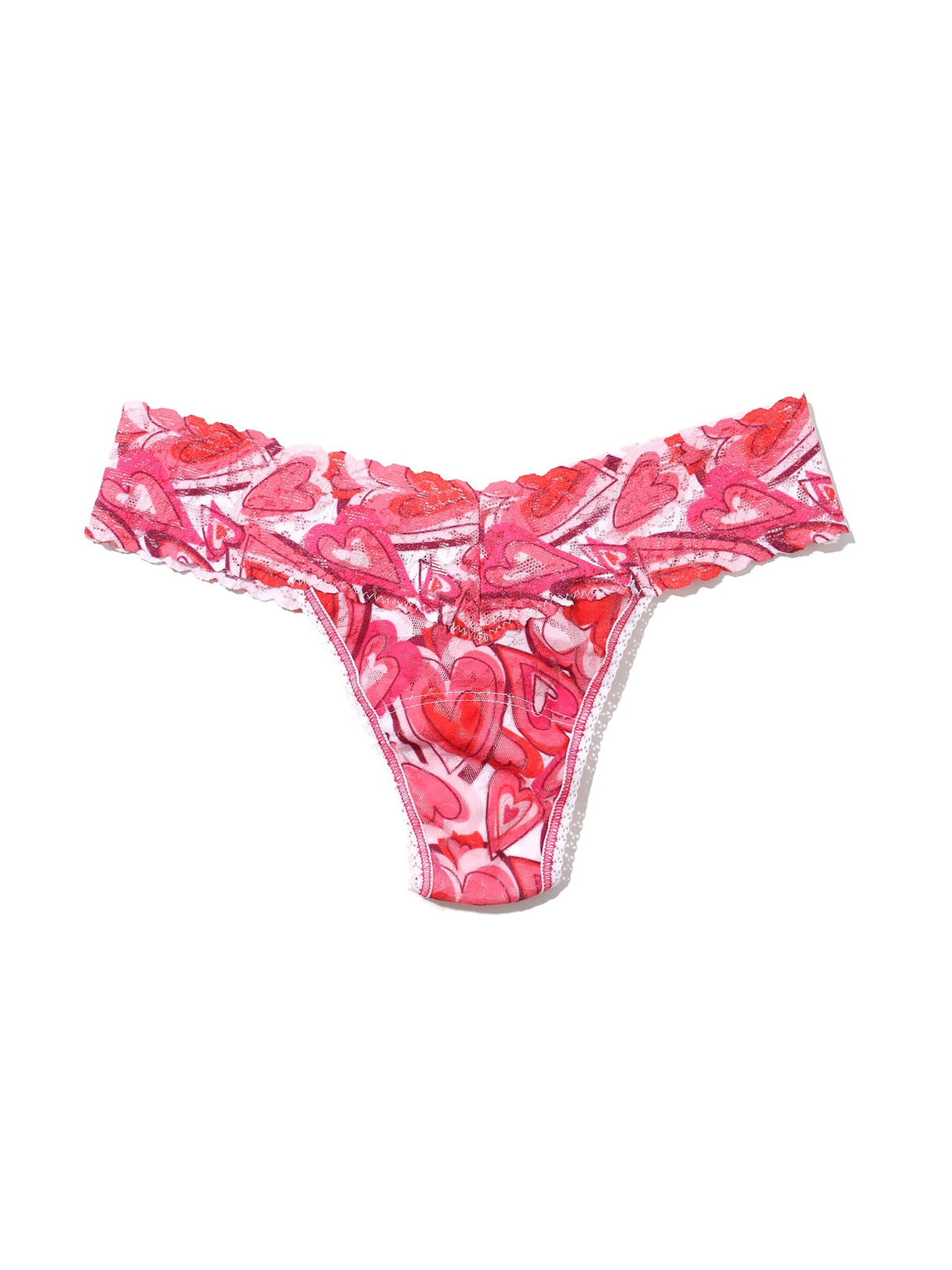 Petite Size Printed Signature Lace® Thong