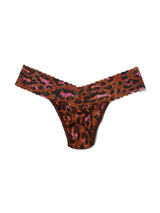 Petite Size Printed Signature Lace® Thong