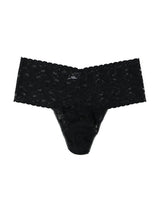 Plus Size Retro Lace Thong