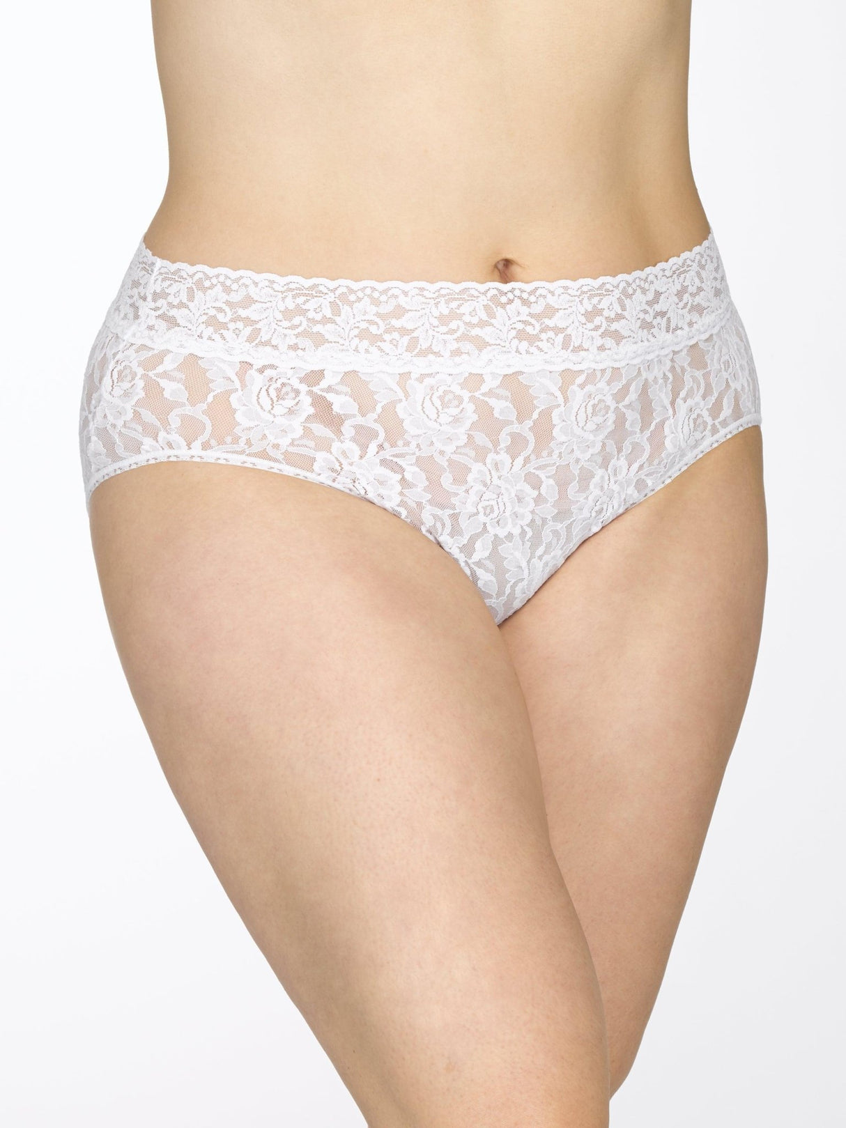 Plus Size Signature Lace French Brief