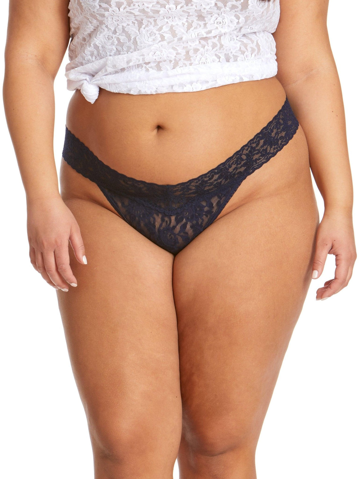 Plus Size Signature Lace® Original Rise Thong