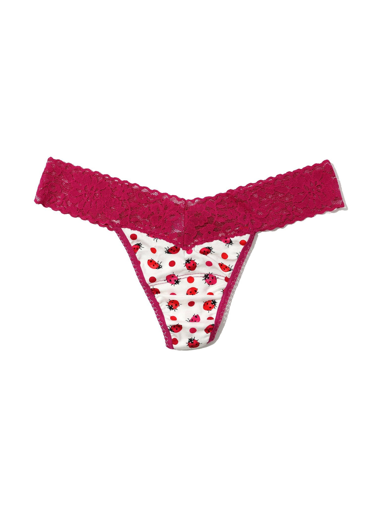 Printed DreamEase® Low Rise Thong