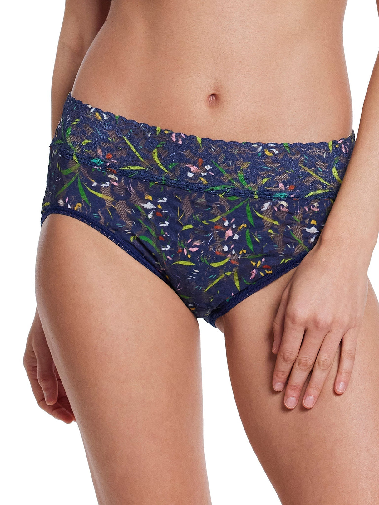 Printed Signature Lace® French Brief