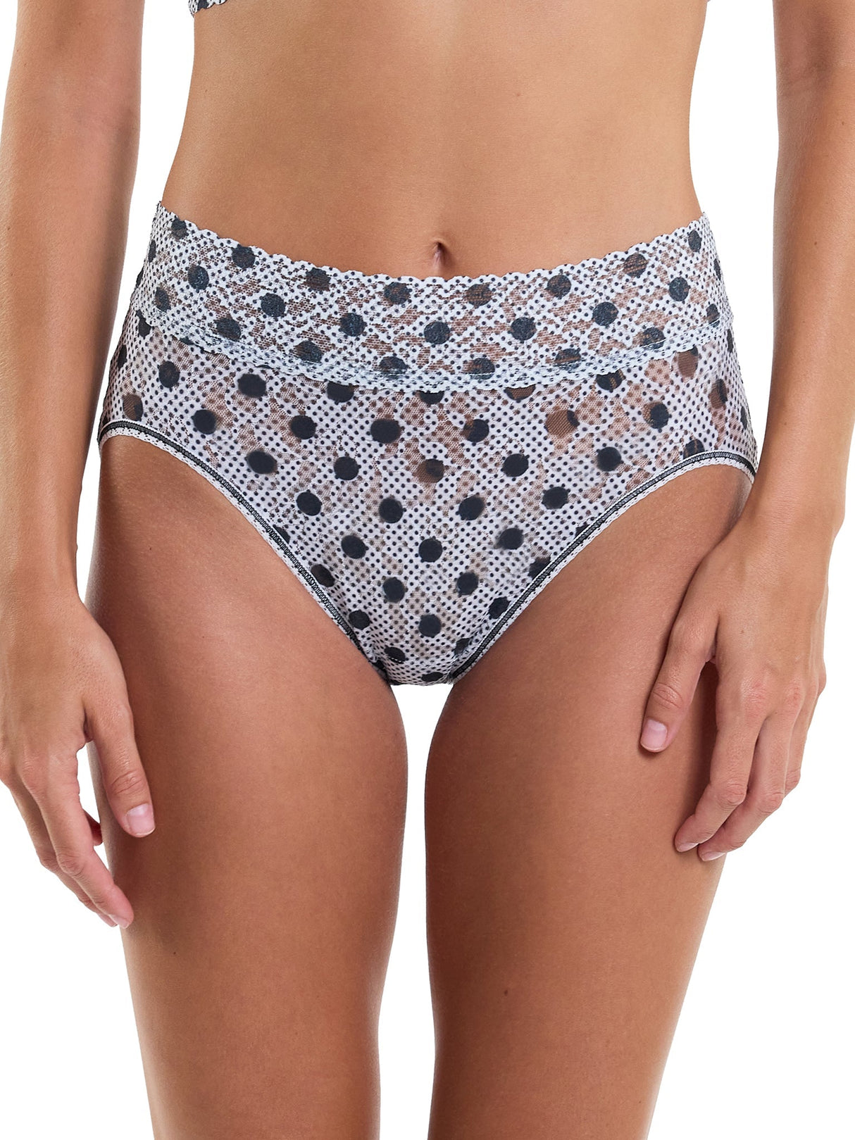 Printed Signature Lace® French Brief