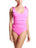 Ruched Bow One Piece Swimsuit