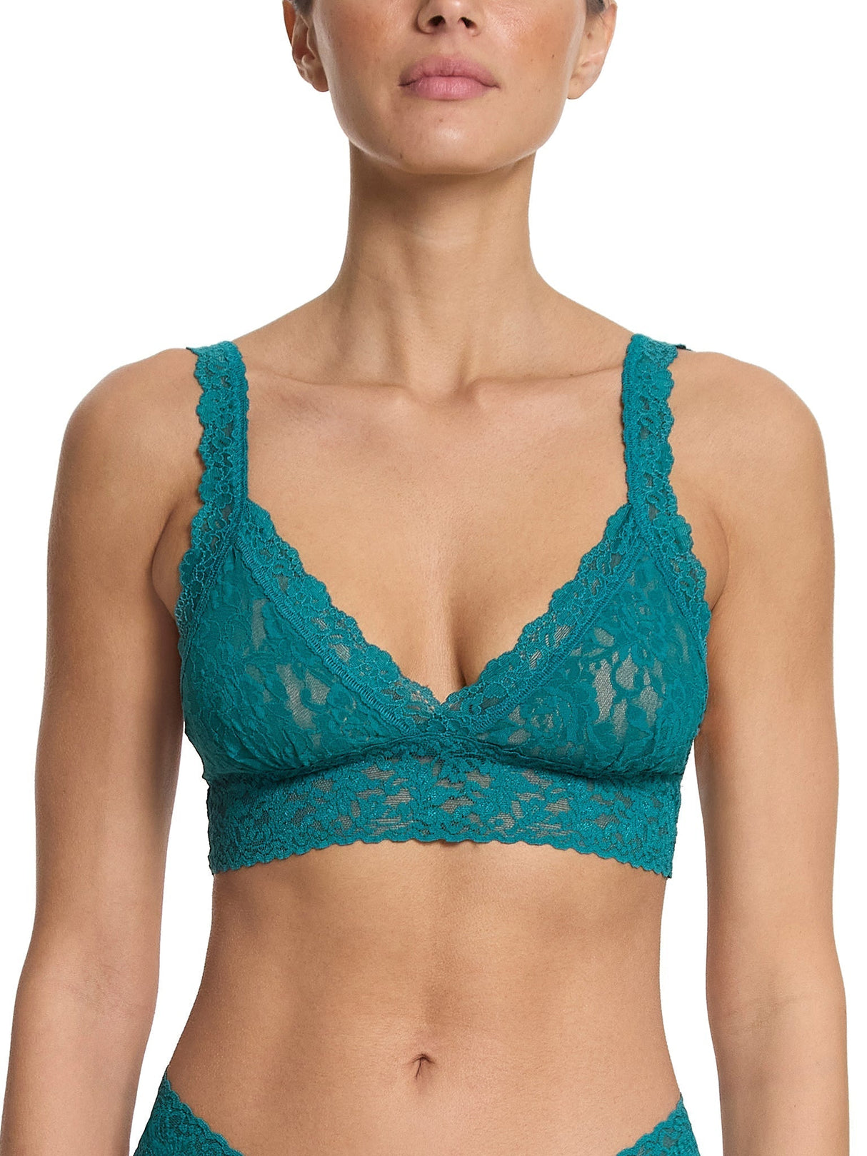 Signature Lace Crossover Bralette