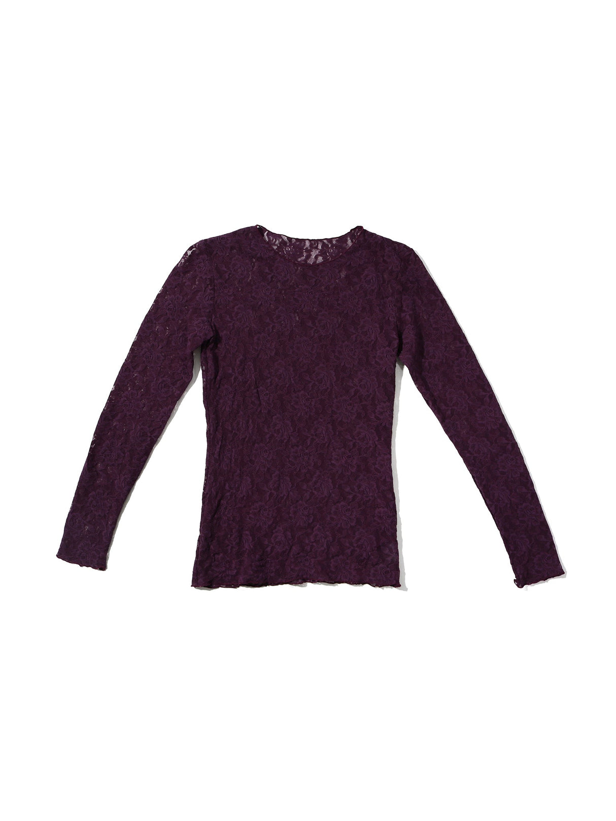 Signature Lace Long Sleeve Top