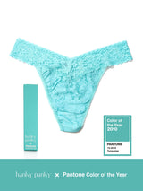 Signature Lace Original Rise Thong