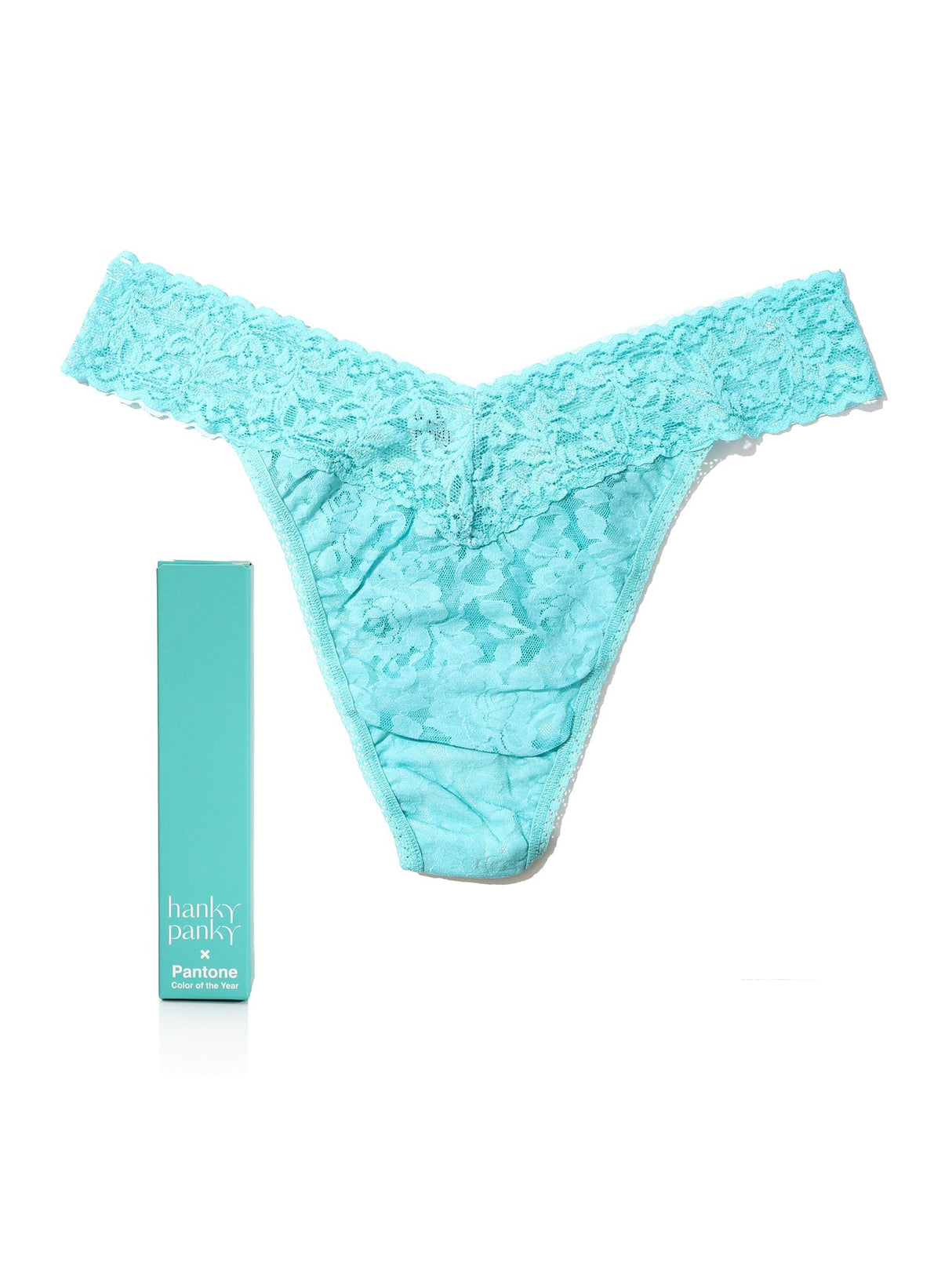 Signature Lace Original Rise Thong