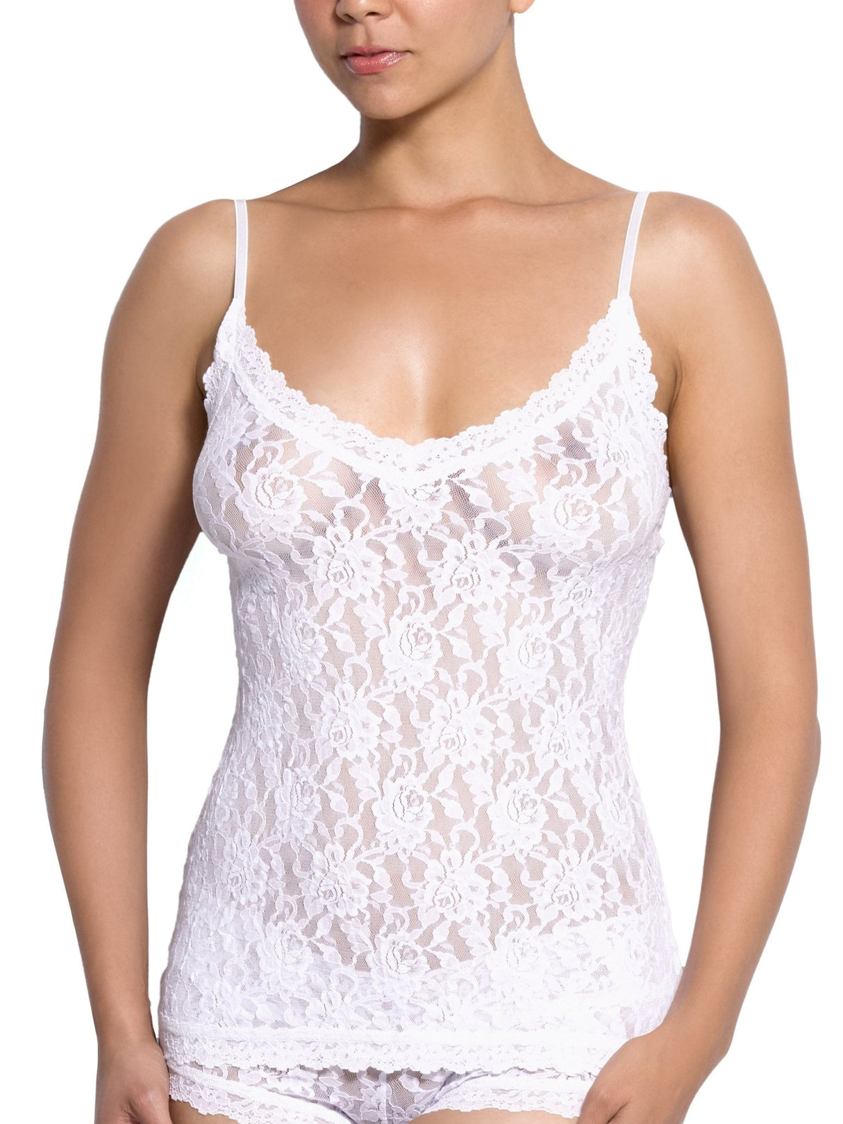 Signature Lace V-Front Cami