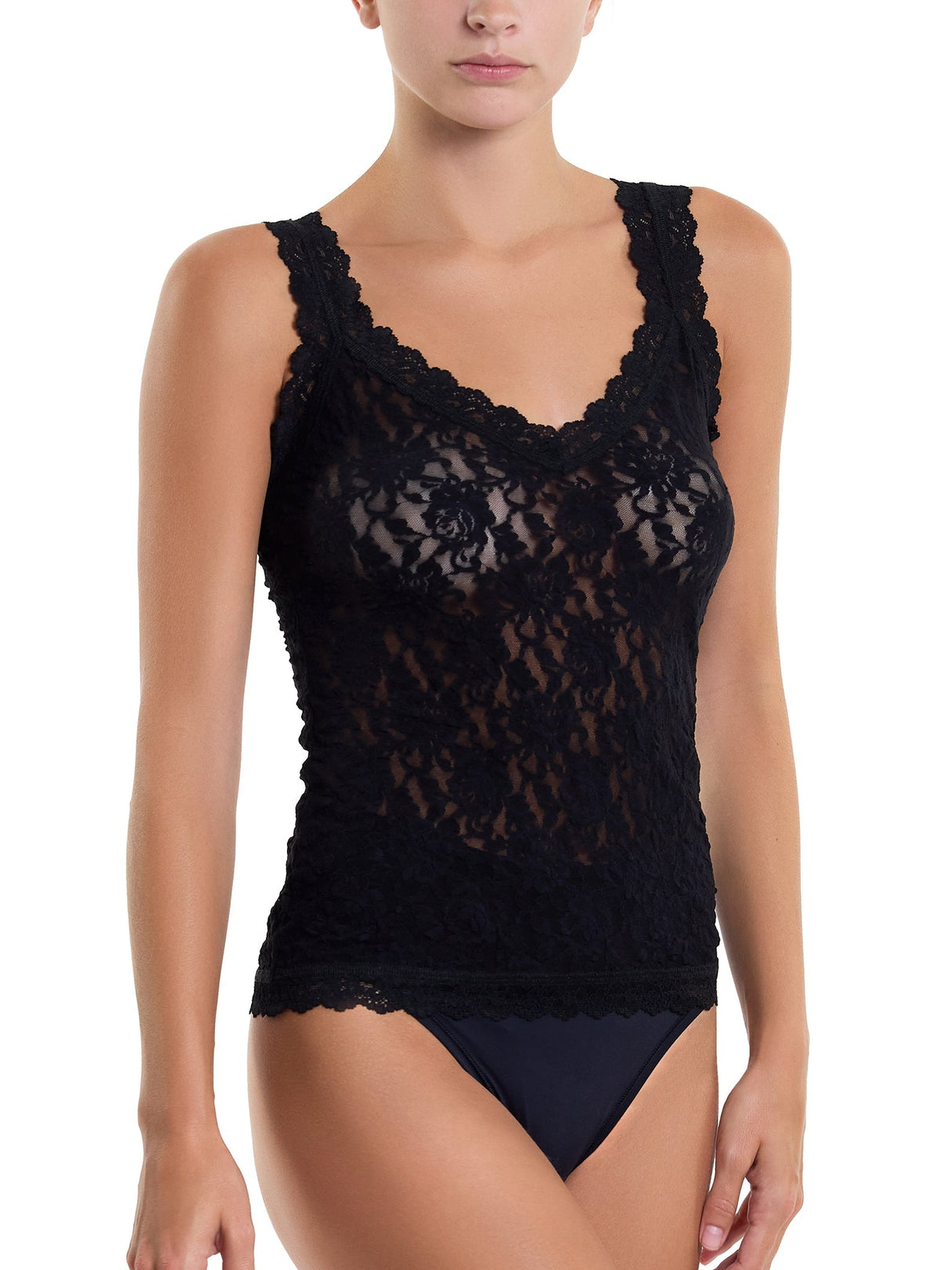 Signature Lace V Neck Unlined Cami