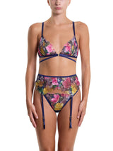 &oh Wildly Blooming Garter Belt