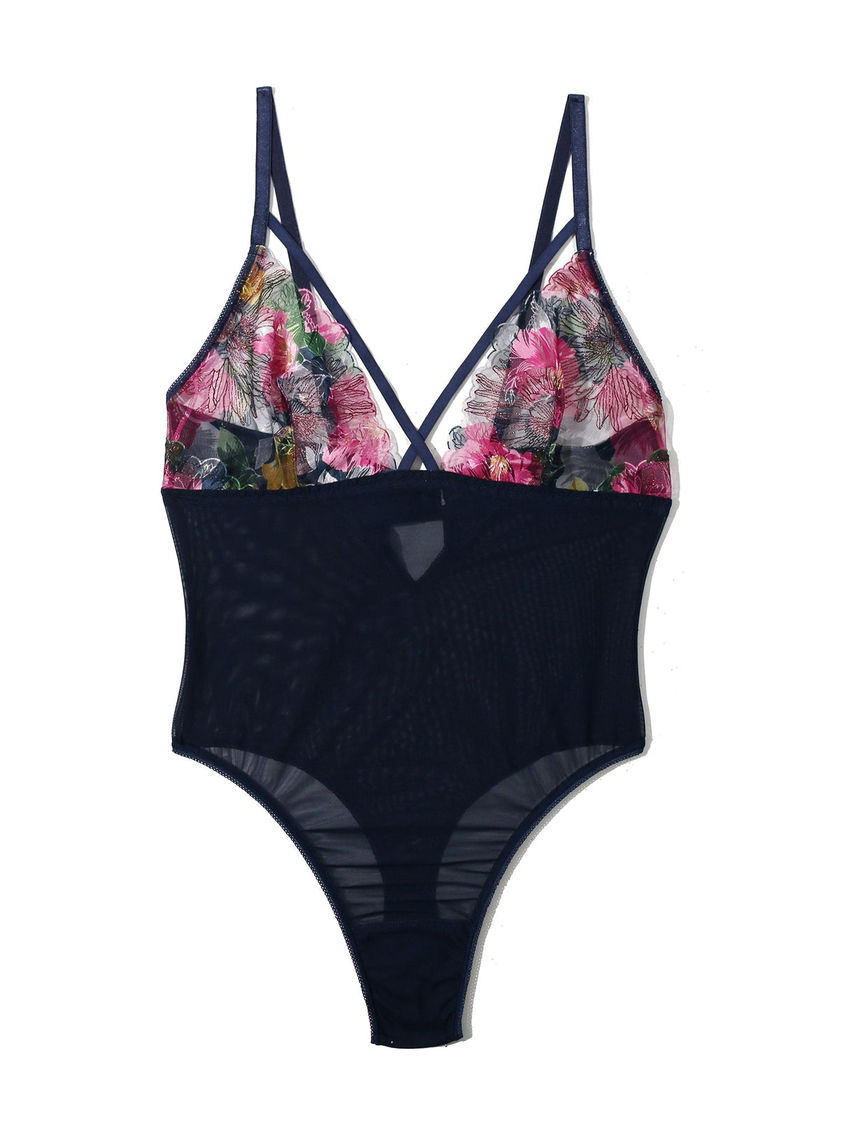 &oh Wildly Blooming Strappy Bodysuit