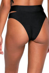 Back view of B Swim Black Out Balboa Bottom