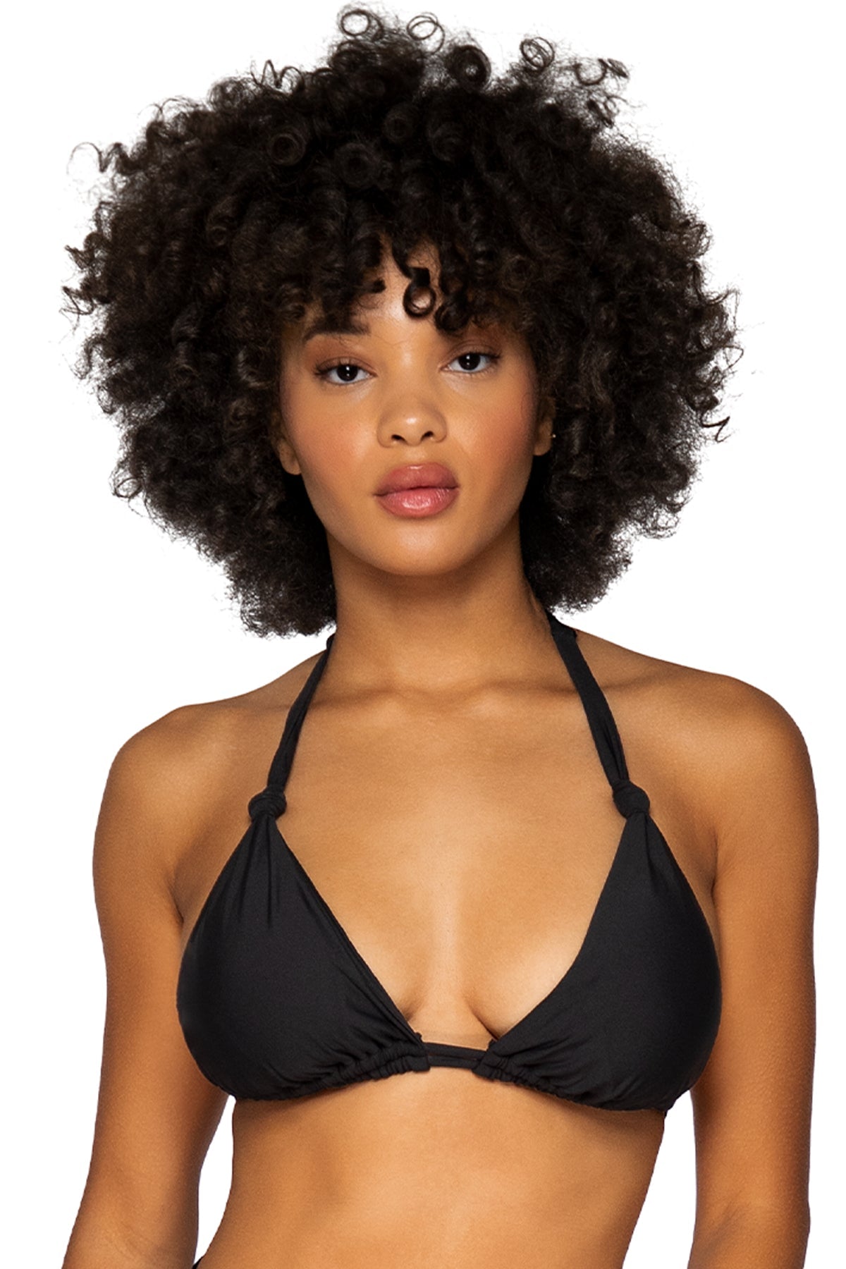 Swim Systems Black Mila Triangle Bikini Top