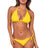 Front view of Swim Systems Daffodil Kali Triangle Top