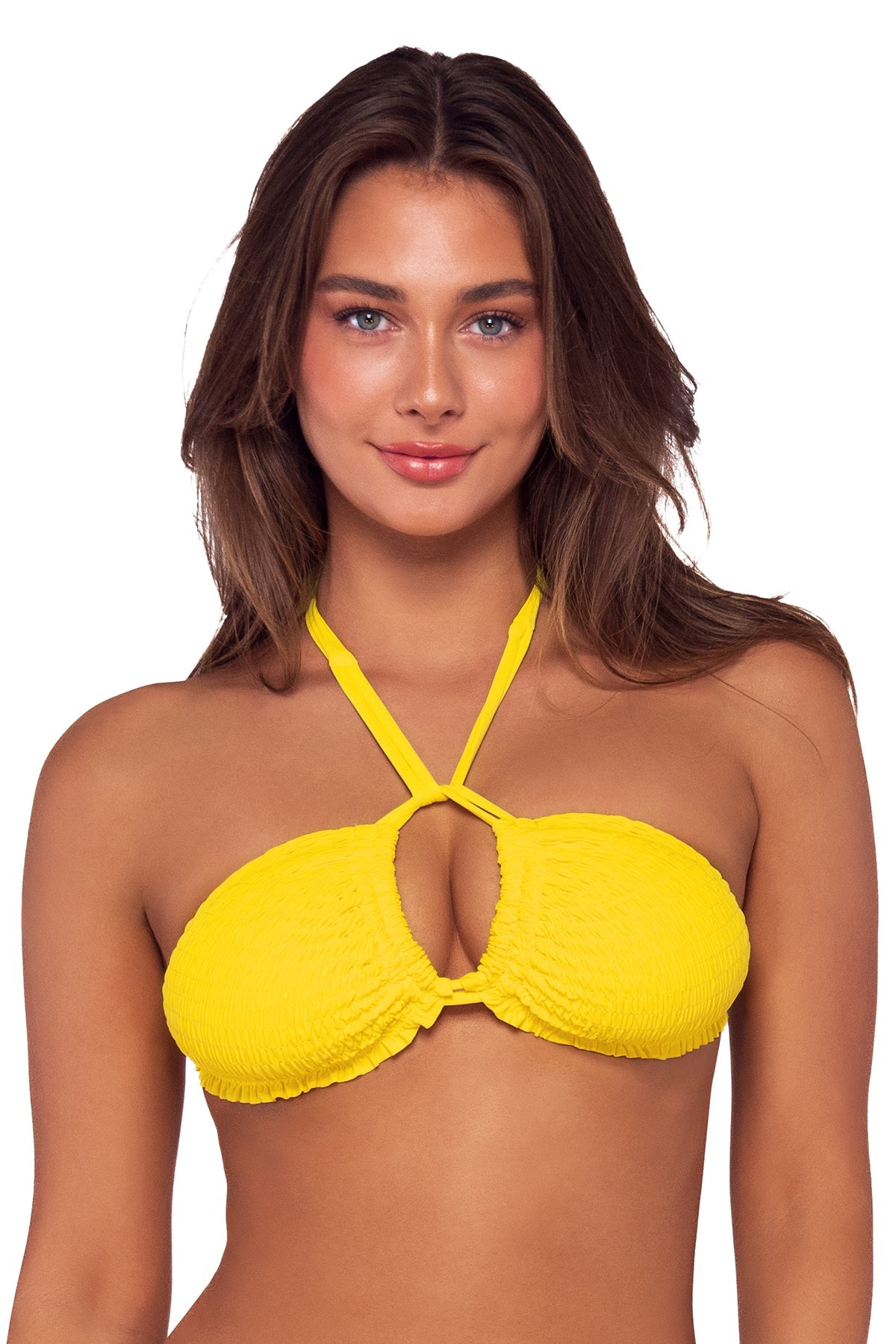 Swim Systems Daffodil Kali Triangle Bikini Top