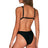 Back view of Swim Systems Black Camila Scoop Bottom