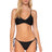 Front view of Swim Systems Black Maya Underwire Top