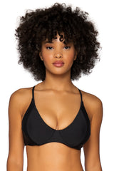 Swim Systems Black Maya Underwire Top